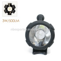 3W Licht On-OFF-10SMD Licht auf Teleskop-LED-Scheinwerfer wiederaufladbare LED-Licht